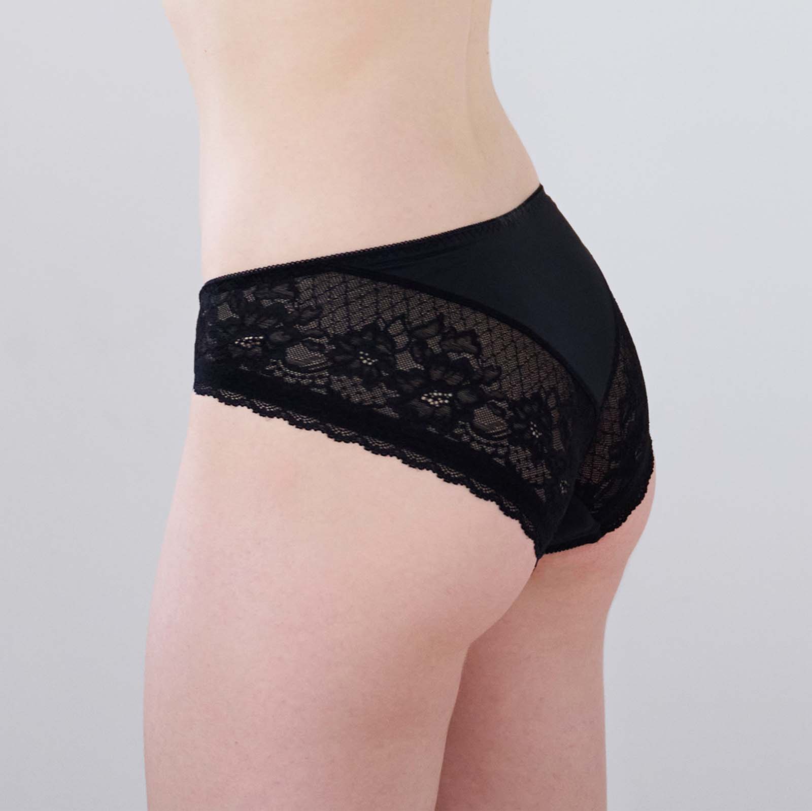 ラクなのにキマるブラペアショーツ-ブラック