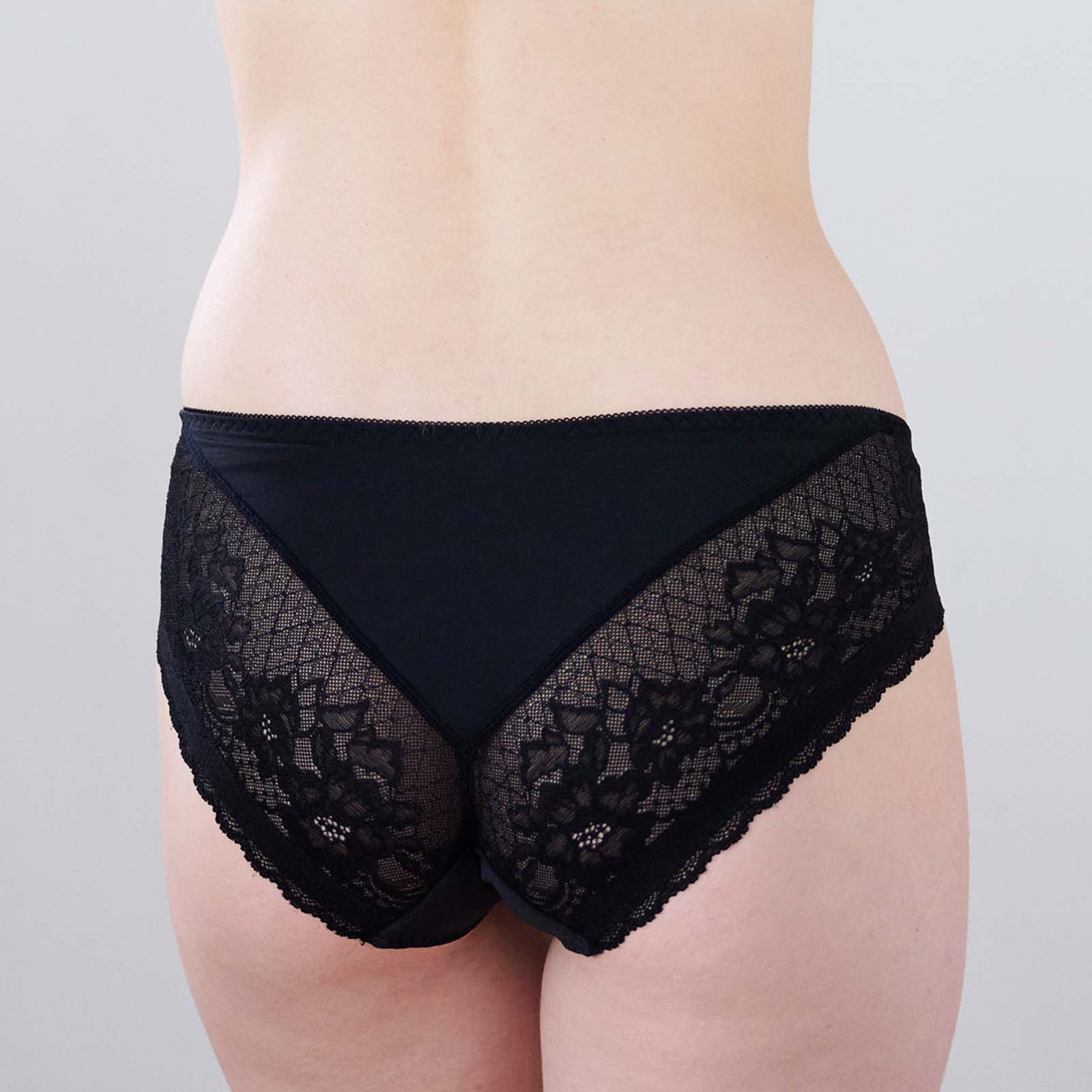 ラクなのにキマるブラペアショーツ-ブラック