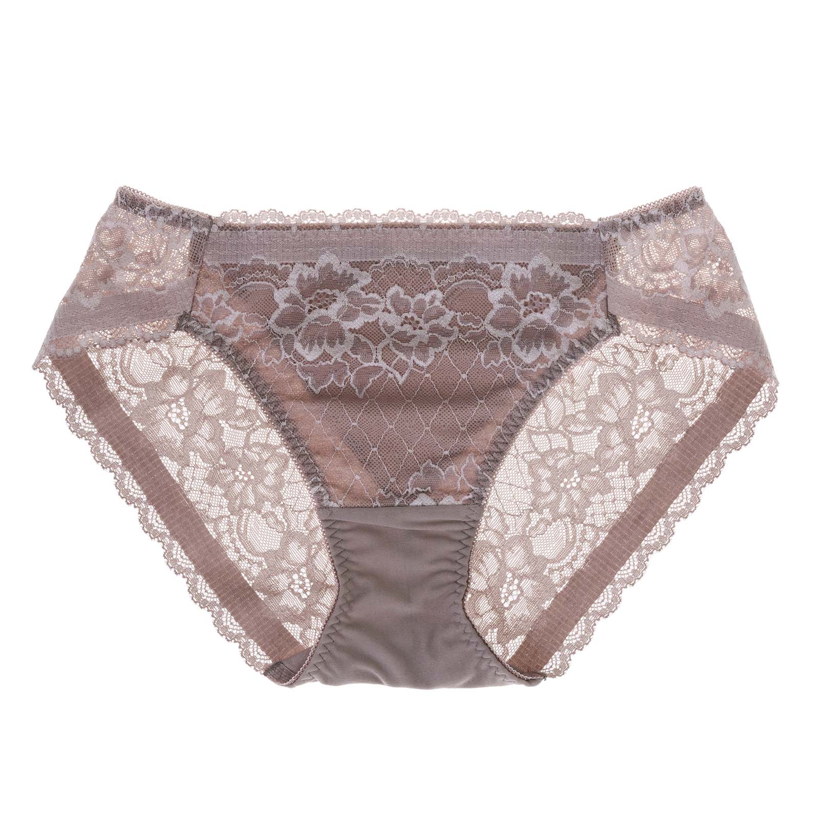 ラクなのにキマるブラペアショーツ-グレー